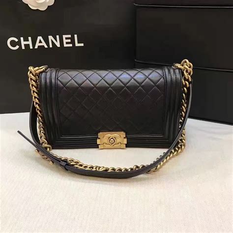 authentic chanel le boy bag|Chanel boy original.